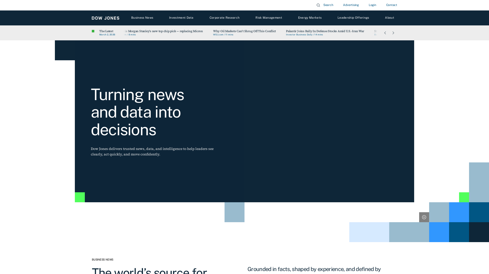 dj.com homepage screenshot