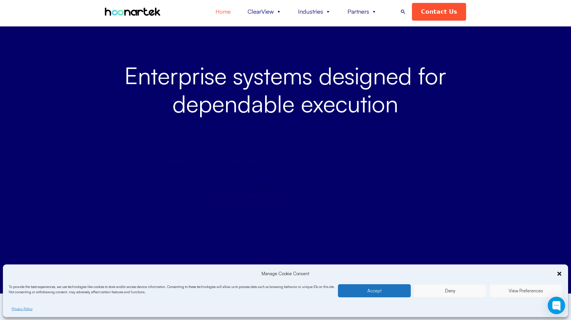 hoonartek.com homepage screenshot