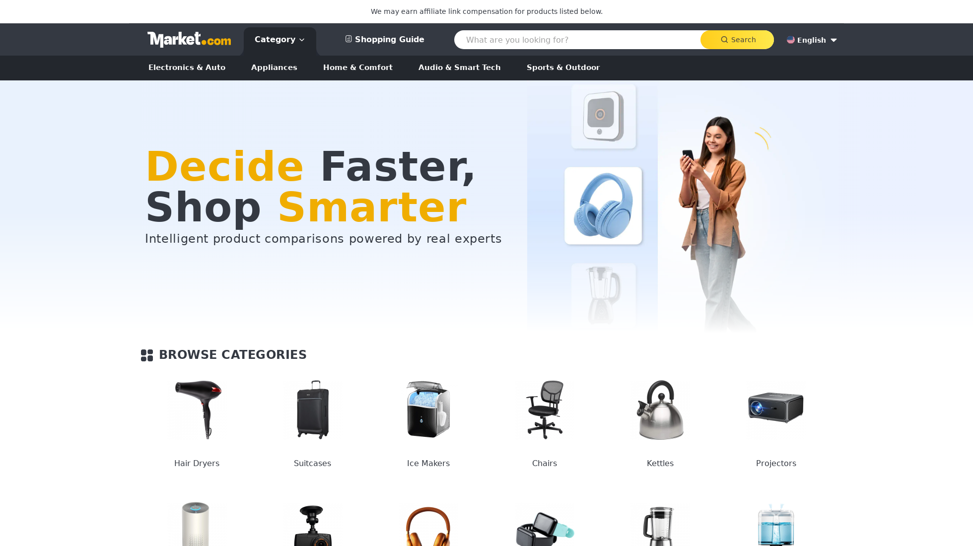 market.com homepage screenshot