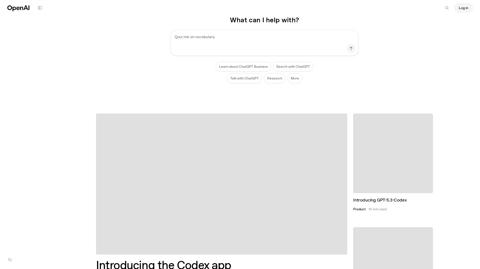 openai.com homepage screenshot