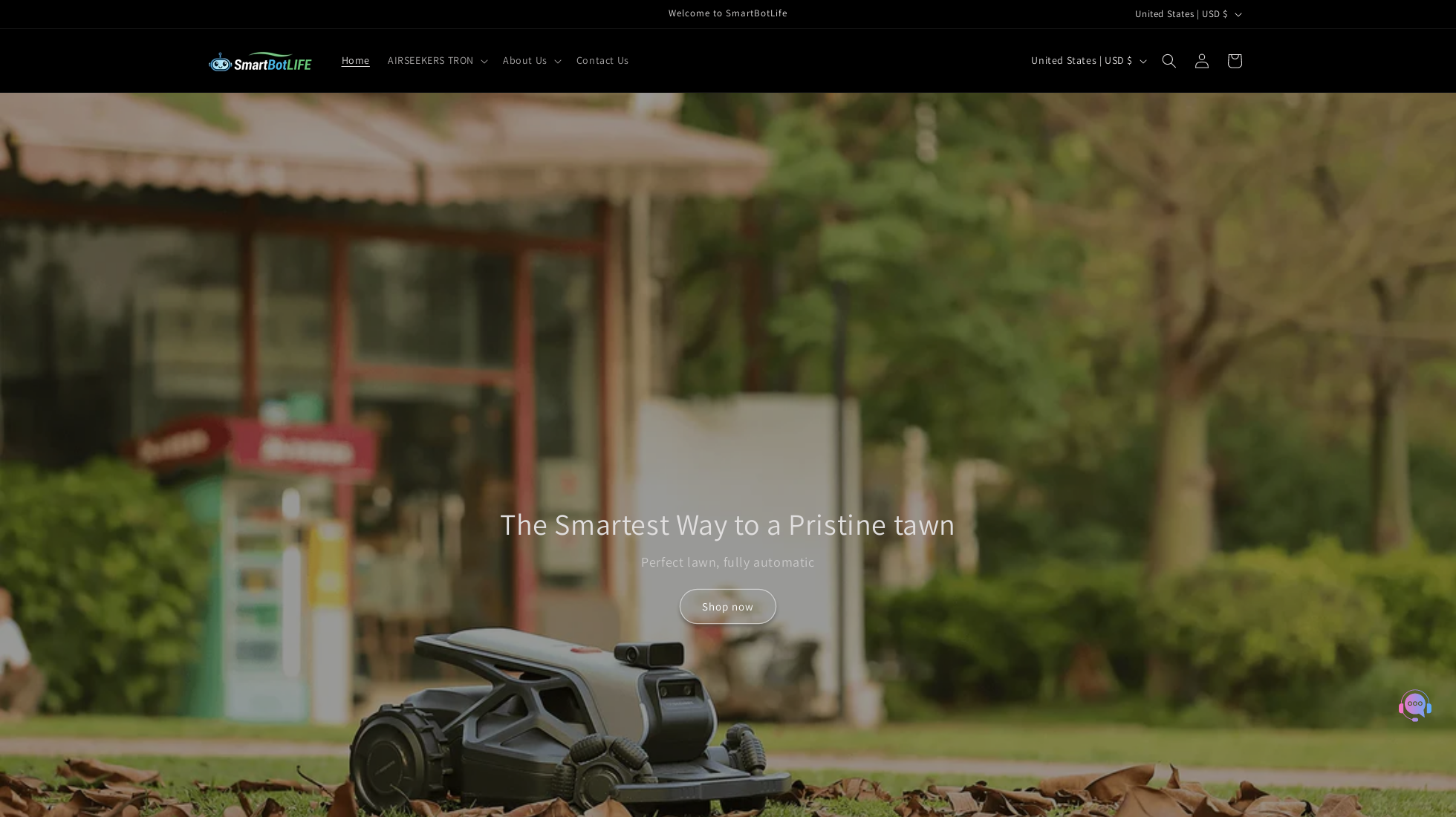 smartbotlife.com homepage screenshot