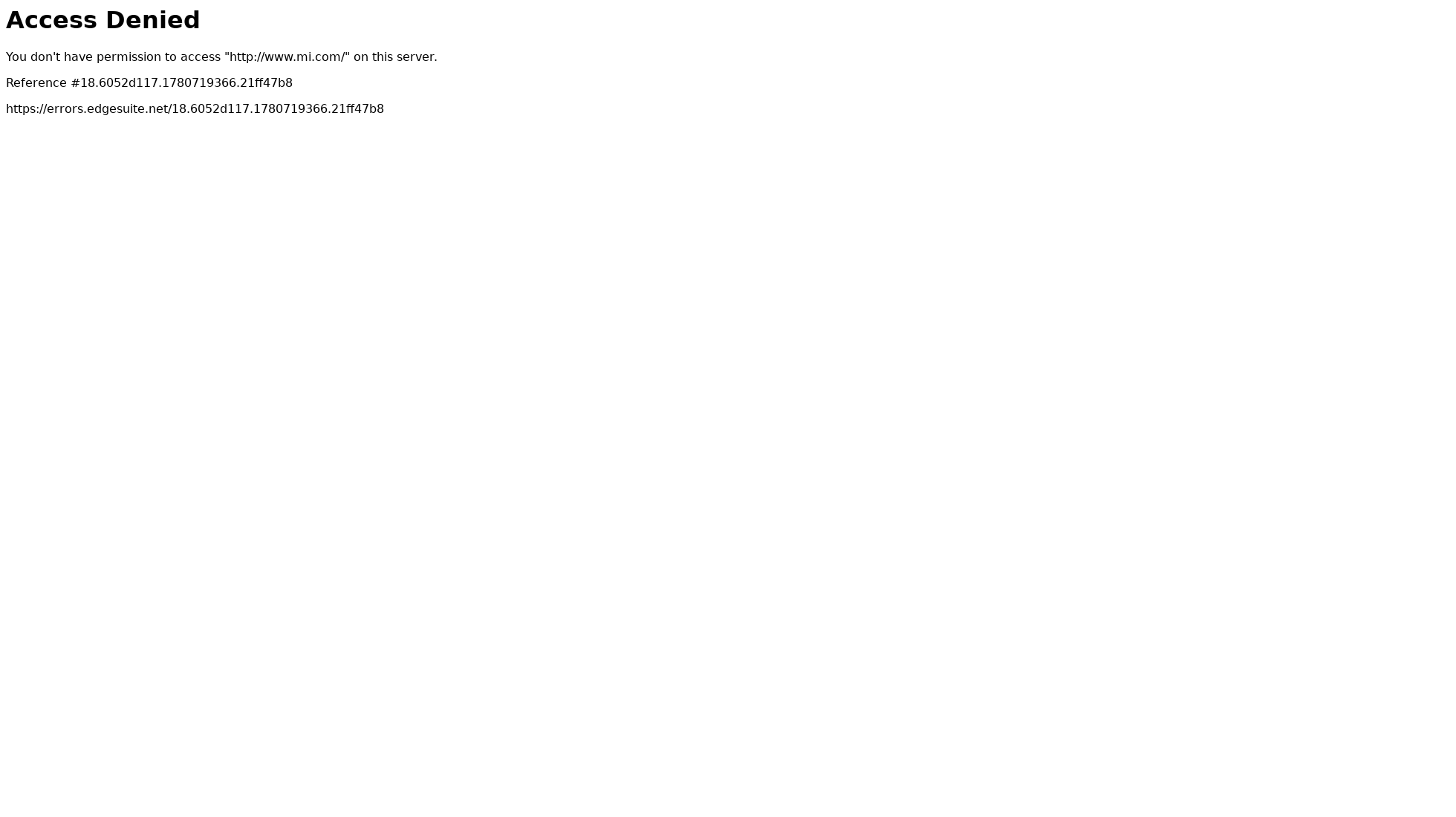 xiaomi.com homepage screenshot